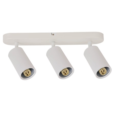 LED Aufbaustrahler JOKER-3 3xGU10 360° drehbar, 90° schwenkbar Weiß linear