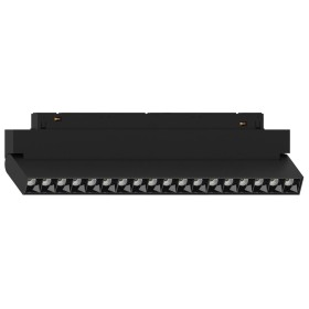 LED Magnet Schienenleuchte 180° drehbar MAGNET-ALL2 18W 33cm Schwarz