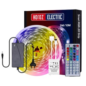 5m LED-Streifen RGB SET VICTORY-5 Lieferumfang: Adapter, Fernbedienung, RGB-Controller 5m LED-Streifen RGB SET VICTORY-5 Lieferumfang: Adapter, Fernbedienung, RGB-Controller