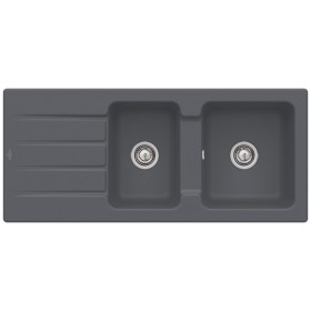 Villeroy & Boch Architectura 80 Einbauspüle, Ablaufgarnitur mit Handbetätigung, reversibel inklusive Hahnlochbohrung