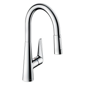 hansgrohe Talis M51 Einhebel-Küchenarmatur 200, Eco, Ausziehbrause, 2jet, sBox