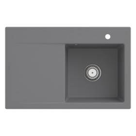 Villeroy & Boch Subway Style 45 Einbauspüle, Ablaufgarnitur mit Handbetätigung, Becken rechts