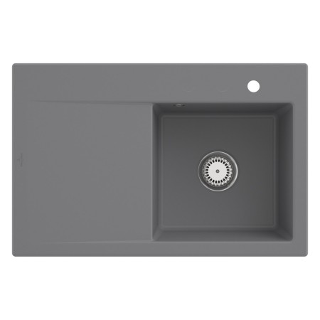 Villeroy & Boch Subway Style 45 Einbauspüle, Ablaufgarnitur mit Handbetätigung, Becken rechts