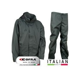 Regenschutz-SET (Jacke + Hose) Cofra Grün Regenschutz-SET (Jacke + Hose) Cofra Grün