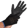 120paar Mechanikerhandschuhe Arbeitshandschuhe, Naturlatex getauchter Textilhandschuh