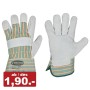 120 paar Rindspaltleder-Handschuhe HK/TOP Stronghand Gr. 10.5