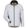 Softshelljacke wetterfest weiss/grau Craftland Laurin