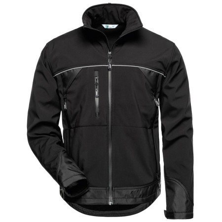 Elysee ALPHA Softshell Premium Funktions-Jacke schwarz
