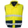 Elysee SIEGFRIED Warnschutz-Pilotenjacke gelb/marine