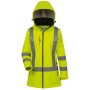 Elysee EMMA Damen Warnschutz-Softshelljacke Warngelb