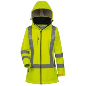Elysee EMMA Damen Warnschutz-Softshelljacke Warngelb