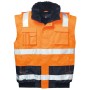 Elysee OLIVER Warnschutz Pilotenjacke orange/marine
