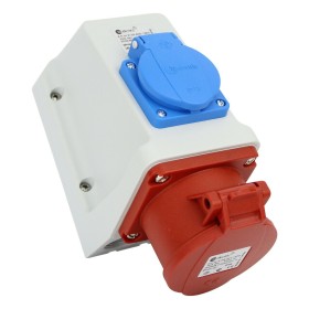 KOMBI WANDSTECKDOSE 16A KOMBI WANDSTECKDOSE 16A