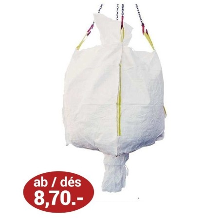 Standard Big Bag mit Ein-/Auslauf 90x90x110cm
