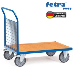 Fetra Stirnwandwagen mit Stirnwand aus Drahtgitter Fetra Stirnwandwagen mit Stirnwand aus Drahtgitter