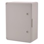ABS Schaltschrank Hellgrau inkl. Montageplatte