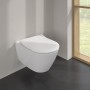 Villeroy & Boch Taro WC-Sitz SlimSeat abnehmbar mit Absenkautomatik
