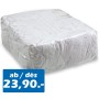 10kg. Putzlappen Weiss – 100 % Baumwolle Trikot Original
