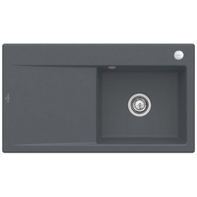 Villeroy & Boch Subway Style 50 FLAT flächenbündige Spüle, Ablaufgarnitur mit Excenterbetätigung, Becken rechts Villeroy & Boch Subway Style 50 FLAT flächenbündige Spüle, Ablaufgarnitur mit Excenterbetätigung, Becken rechts