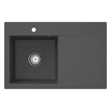 Villeroy & Boch Subway Style 45 Einbauspüle, Ablaufgarnitur mit Excenterbetätigung, Becken links