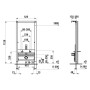 LAUFEN CB1 Installationssystem LIS für Wandbidets