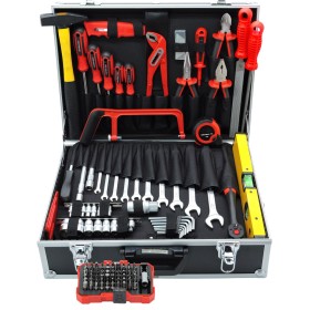 Werkzeugkoffer bestückt mit Werkzeug - 164-tlg.