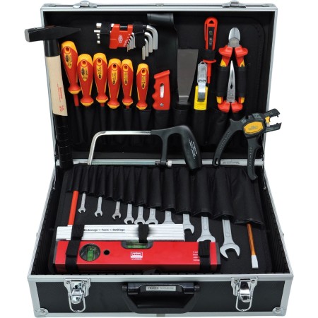 Werkzeugkoffer Elektriker bestückt mit Werkzeug