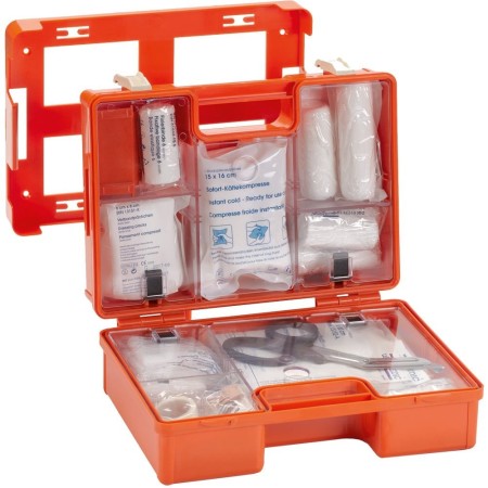 Trousse de secours pour entreprises DIN 13157 - Kit de premiers secours compact et conforme aux normes