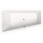 Duravit No. 1 Trapez-Badewanne 170 x 100 cm mit 1 Rückenschräge links