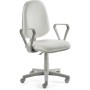 Mayer Bürostuhl myALPHA Kunstleder weiss, Gestell grau