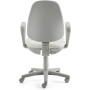 Mayer Bürostuhl myALPHA Kunstleder weiss, Gestell grau
