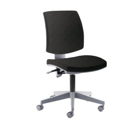 Mayer Kinderdrehstuhl myFLEXO, 2432 SO 26 487 Stoff schwarz, Gestell grau