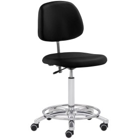 Mayer Arbeitsdrehstuhl schwarz Kunstleder