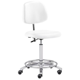 Mayer Arbeitsdrehstuhl weiss Kunstleder