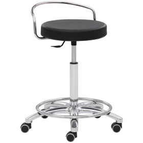 Mayer Arbeitshocker 1253 30572 schwarz Kunstleder