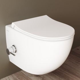 VitrA Aquacare Sento WC-Set mit Bidetfunktion und integrierter Armatur, inkl. Sitz VitrA Aquacare Sento WC-Set mit Bidetfunktion und integrierter Armatur, inkl. Sitz