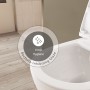VitrA Aquacare Sento WC-Set mit Bidetfunktion und integrierter Armatur, inkl. Sitz