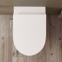 VitrA Aquacare Sento WC-Set mit Bidetfunktion und integrierter Armatur, inkl. Sitz