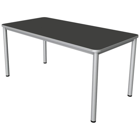 Prime Schreibtisch rechteckig, 4-Fuss-Gestell 160 - 200cm