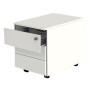 Form 1 Rollcontainer weiss 3 Schubladen 42 x 60 x 54 cm