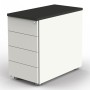 StageOne Standcontainer 4 Schubladen 42 x 80 x 72 - 76 cm
