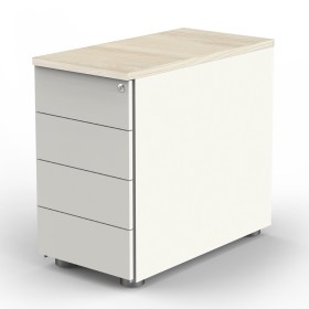 StageOne Standcontainer 4 Schubladen 42 x 80 x 72 - 76 cm