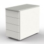 StageOne Standcontainer 4 Schubladen 42 x 80 x 72 - 76 cm