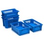 Contenitore impilabile SN perforato Blu