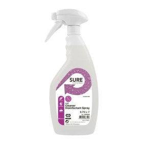 SURE Cleaner Disinfectant Spray Flächendesinfektionsspray 6 Flaschen