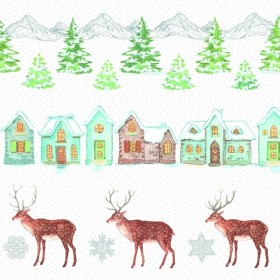 Serviette 300 Stück 
(6 x 50)