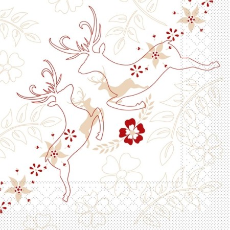 Mank Serviette Tissue 600 Stück 
(6 x 100)