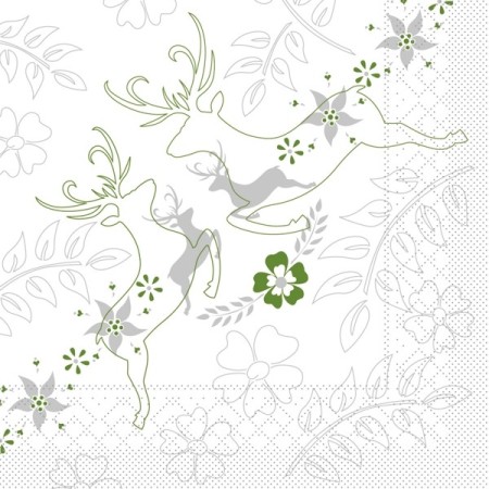 Mank Serviette Tissue 600 Stück 
(6 x 100)