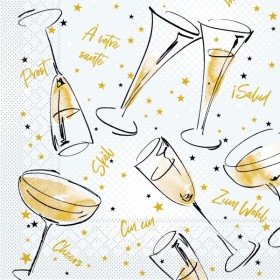 Mank Serviette Tissue 600 Stück 
(6 x 100)