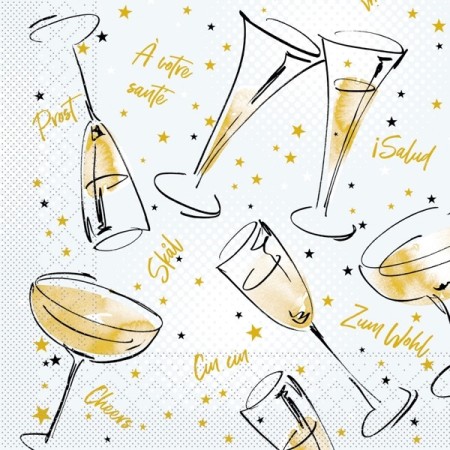 Mank Serviette Tissue 600 Stück 
(6 x 100)